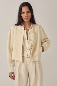 Maison Hotel Otelo Linen Solstice Ivory Jacket - The Mercantile London
