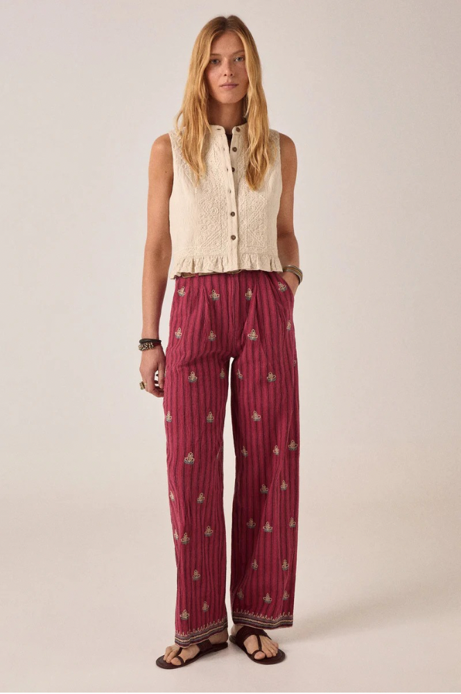Maison Hotel Titto Bedouin Red Sea Trousers - The Mercantile London