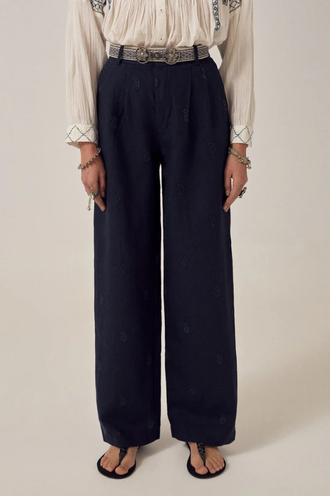 Maison Hotel Otto Degas Night Sky Trousers - The Mercantile London