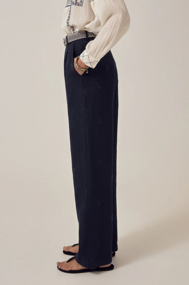 Maison Hotel Otto Degas Night Sky Trousers - The Mercantile London