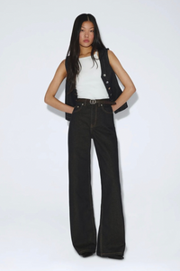 Dr Denim Rhue High Wide Kodiak Rinse Jeans