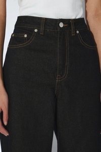 Dr Denim Rhue High Wide Kodiak Rinse Jeans