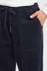 Fransa Salomi Navy Corduroy Trousers
