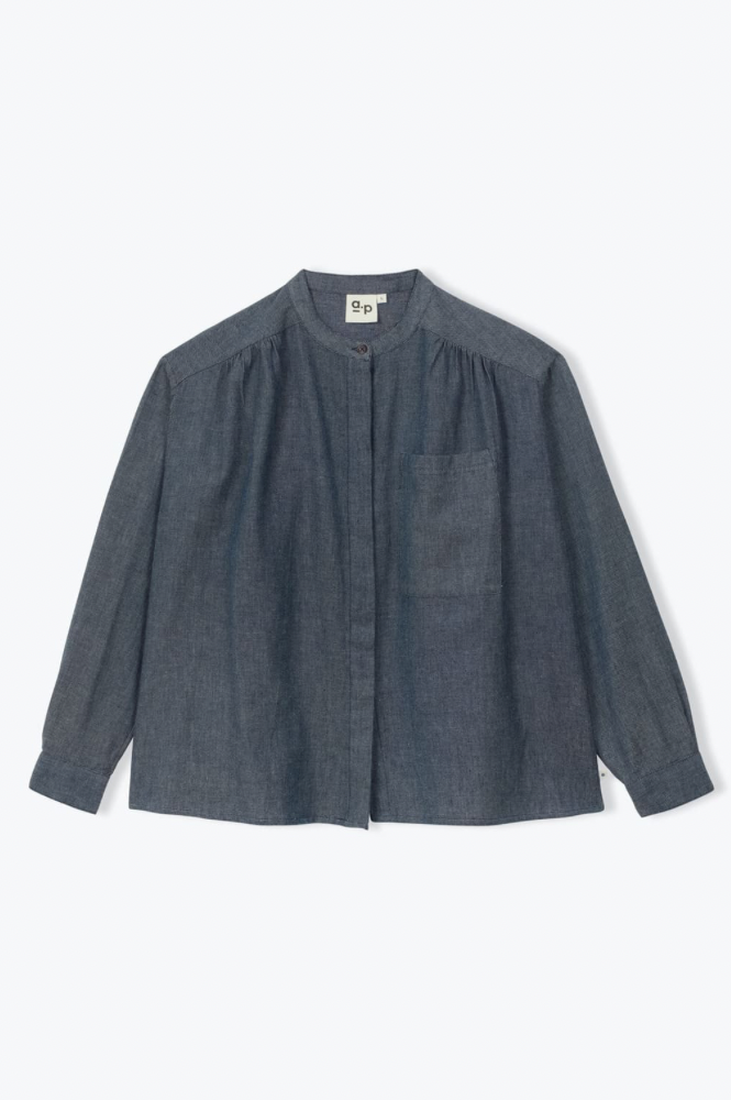 A.P Denim Blue Blouse