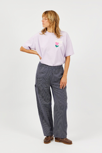 A.P Blue Striped Carpenter Trousers