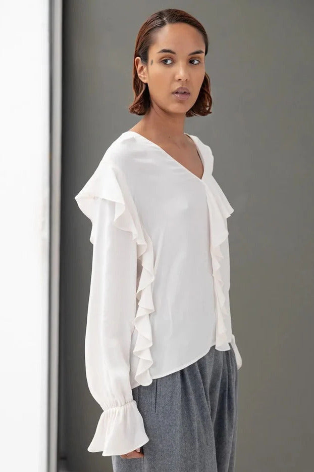 Project AJ117 Babette Chalk Blouse