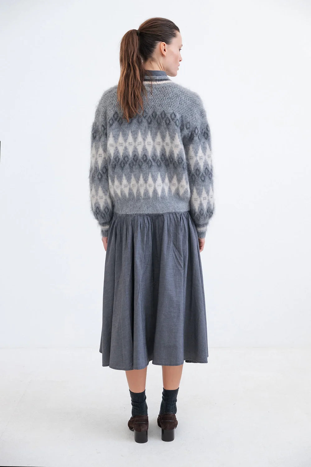Project AJ117 Balwina Grey Cardigan