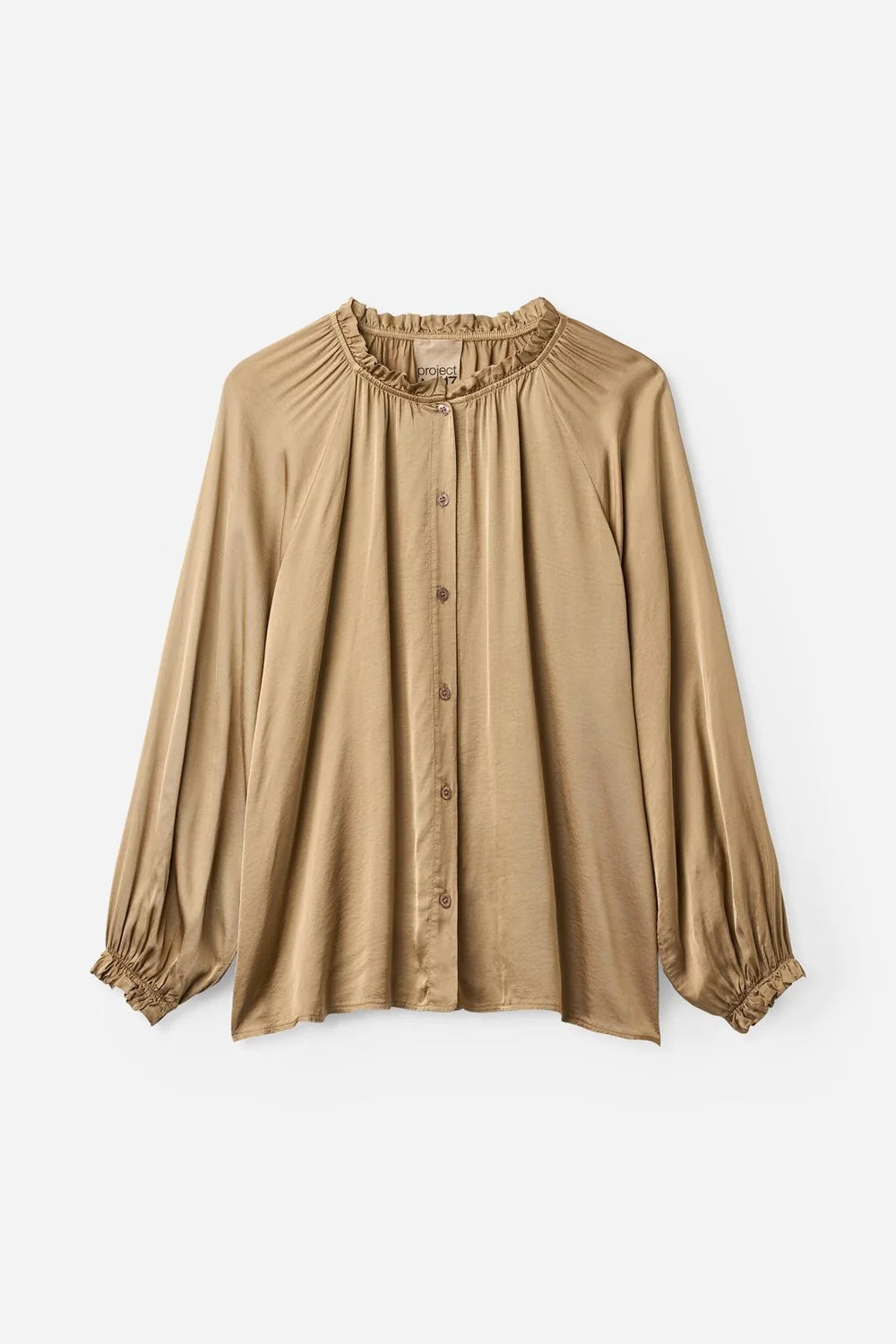 Project AJ117 Rachel Camel Blouse