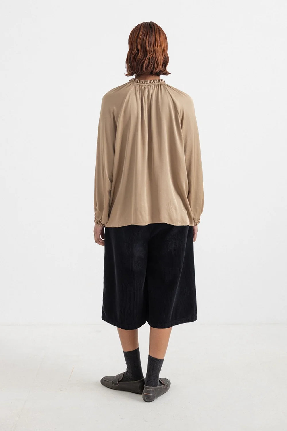 Project AJ117 Rachel Camel Blouse