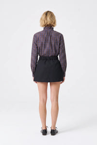 Artlove Solaria Blue Check Blouse