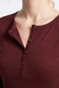 Artlove Vicki Wine Long-sleeve Top
