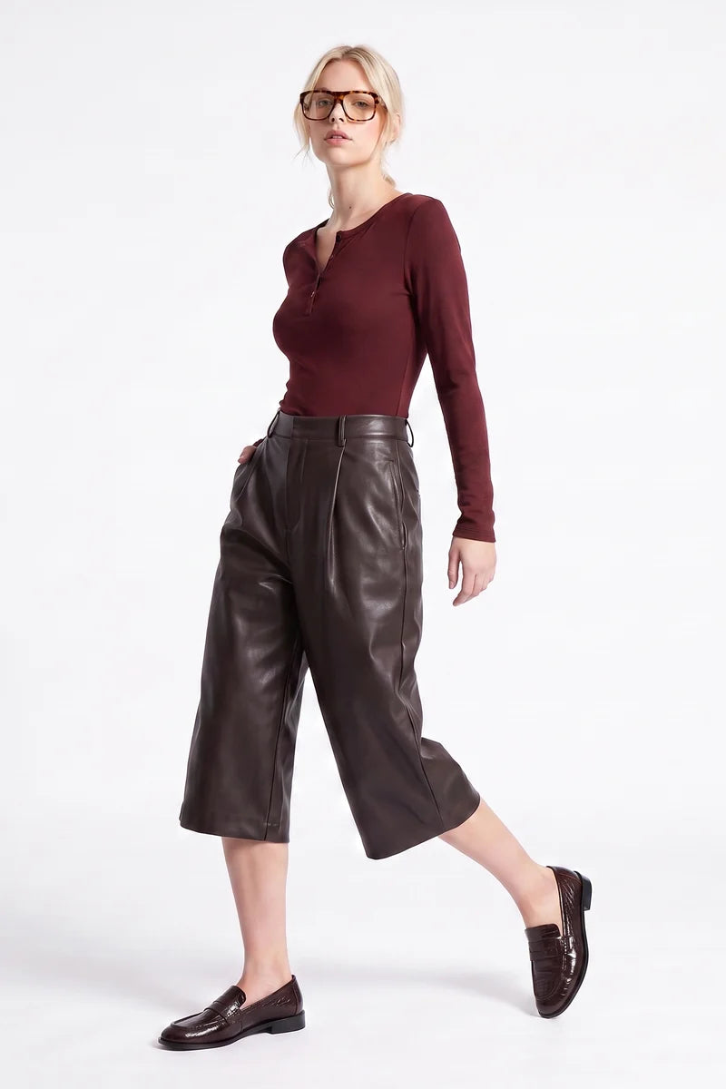 Artlove Vicki Wine Long-sleeve Top