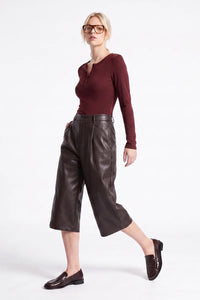 Artlove Vicki Wine Long-sleeve Top