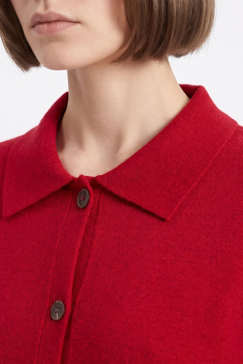 Artlove Ginger Red Cardigan