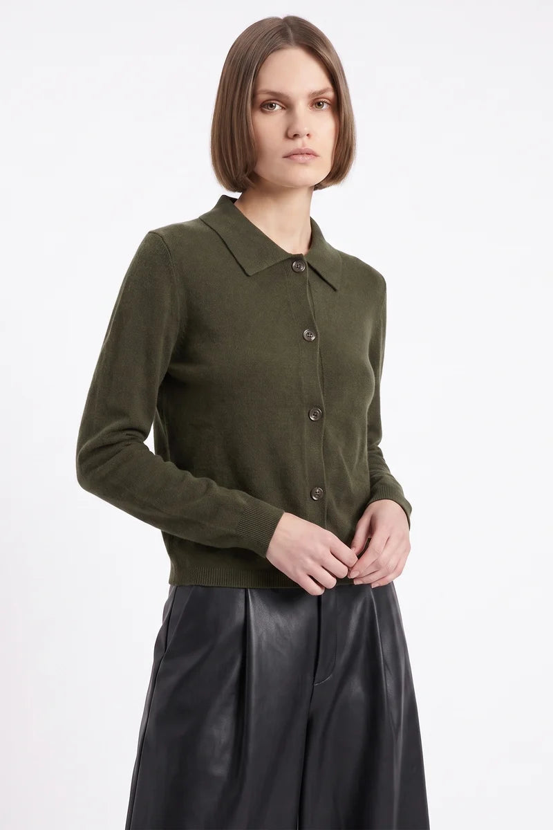 Artlove Ginger Khaki Cardigan