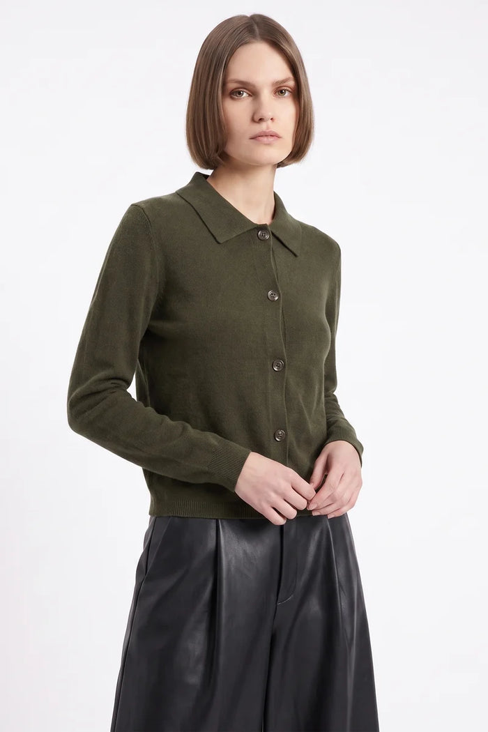 Artlove Ginger Khaki Cardigan