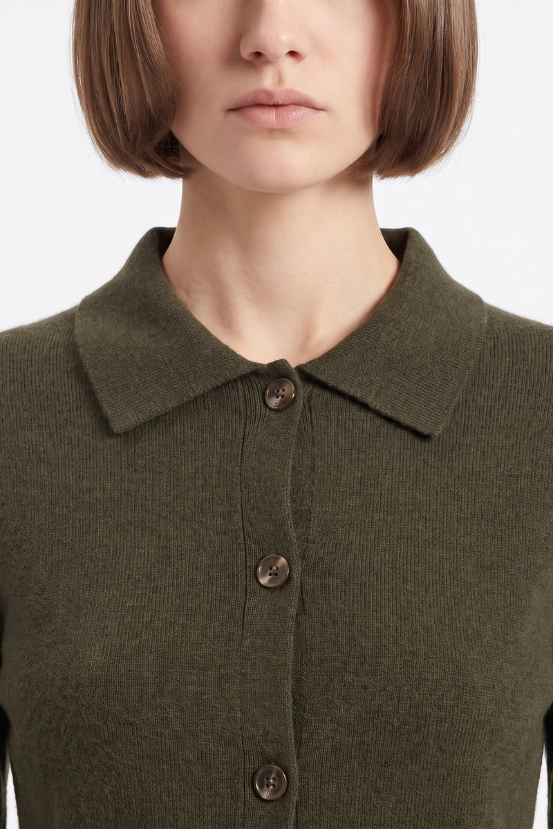 Artlove Ginger Khaki Cardigan