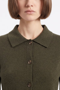 Artlove Ginger Khaki Cardigan