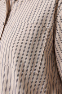 Artlove Olina Beige Stripe Shirt