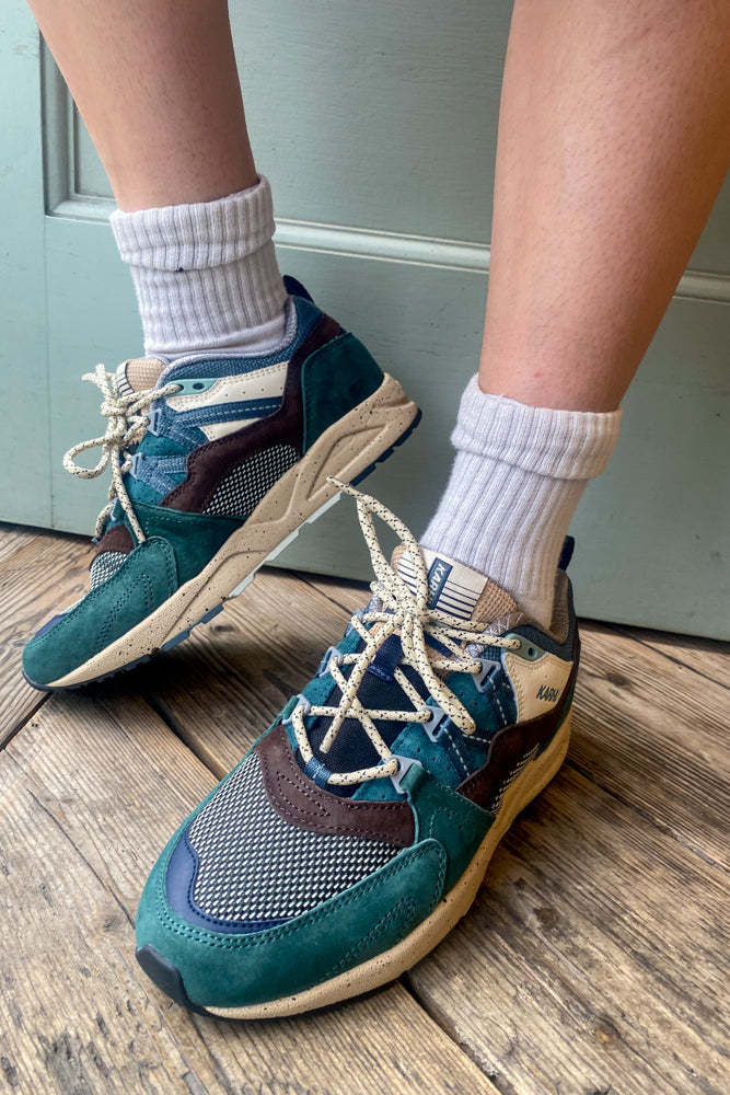 Karhu Fusion 2.0 Dark Forest/Stormy Weather Trainers - The Mercantile London