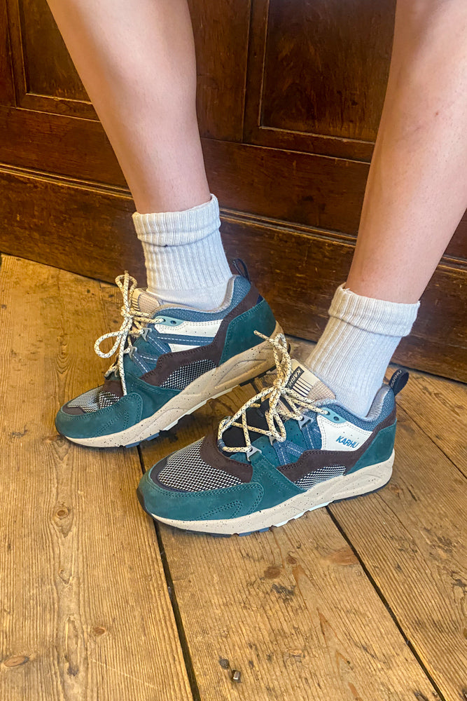 Karhu Fusion 2.0 Dark Forest/Stormy Weather Trainers - The Mercantile London