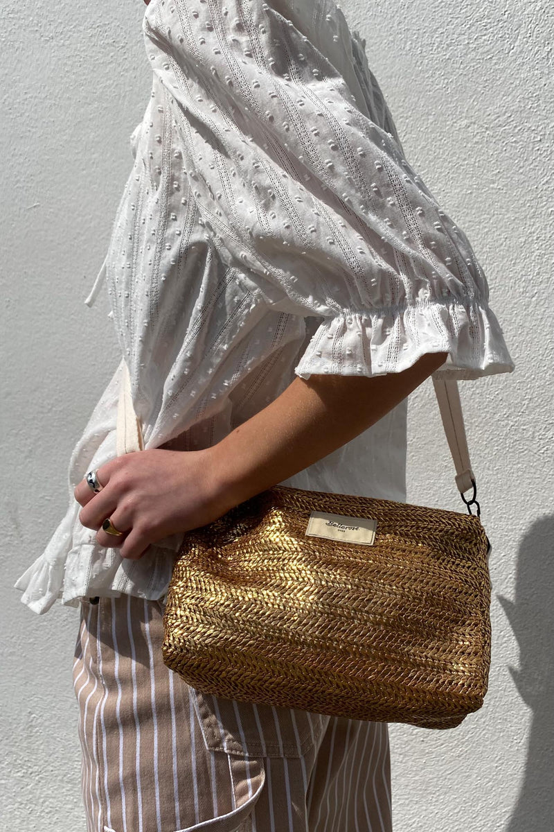 Bellerose Hanomy Gold Bag