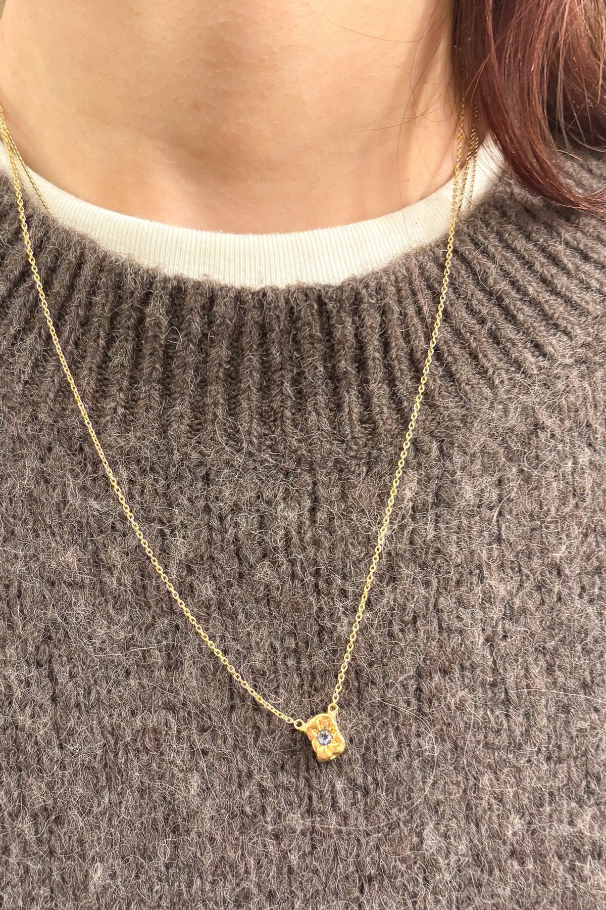 Une A Une Tamira Iolite Necklace - The Mercantile London