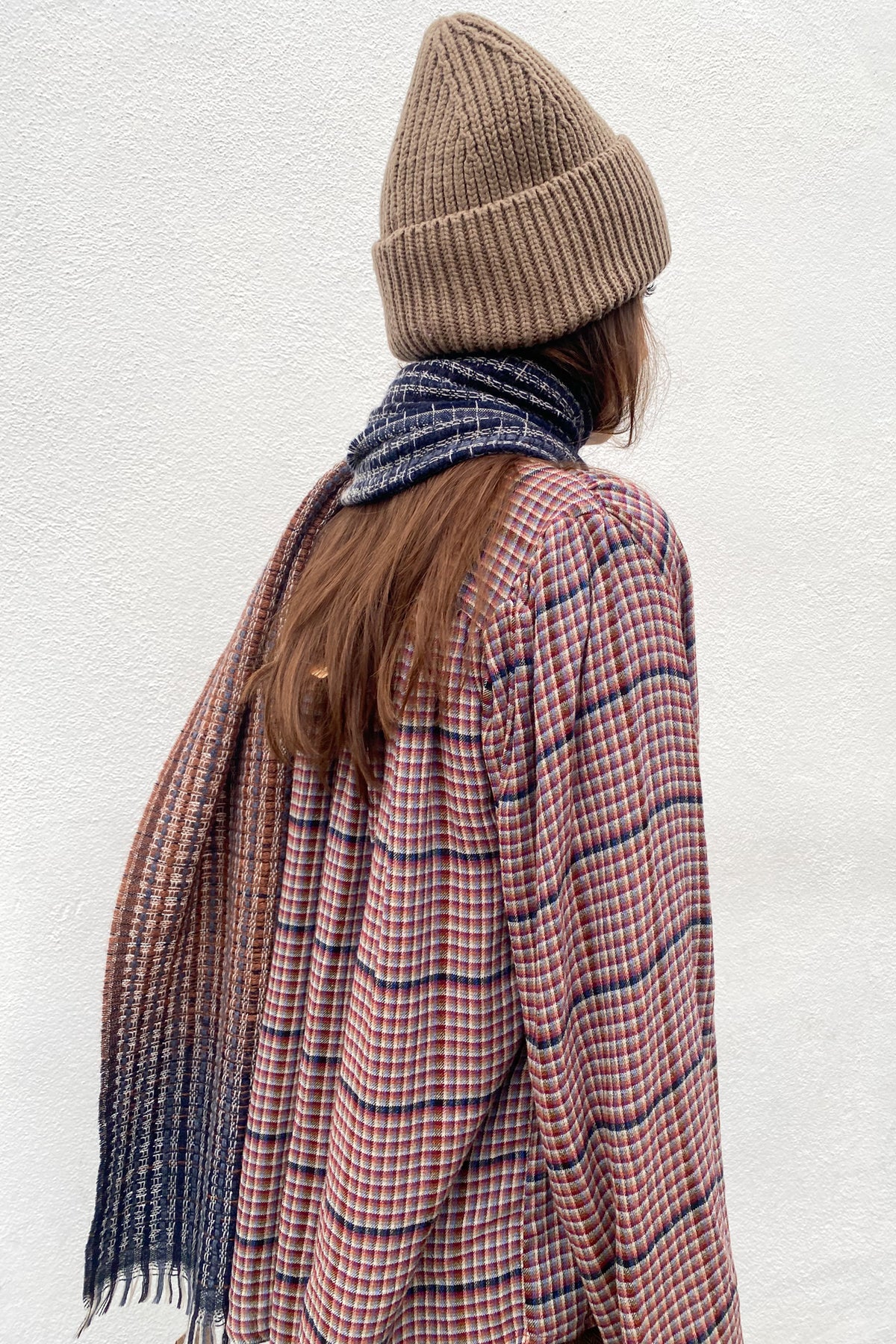 Object Gitte Fossil Beanie - The Mercantile London