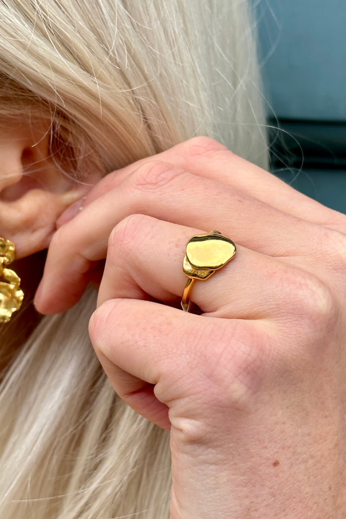 Enamel Copenhagen Sahara Ring - The Mercantile London