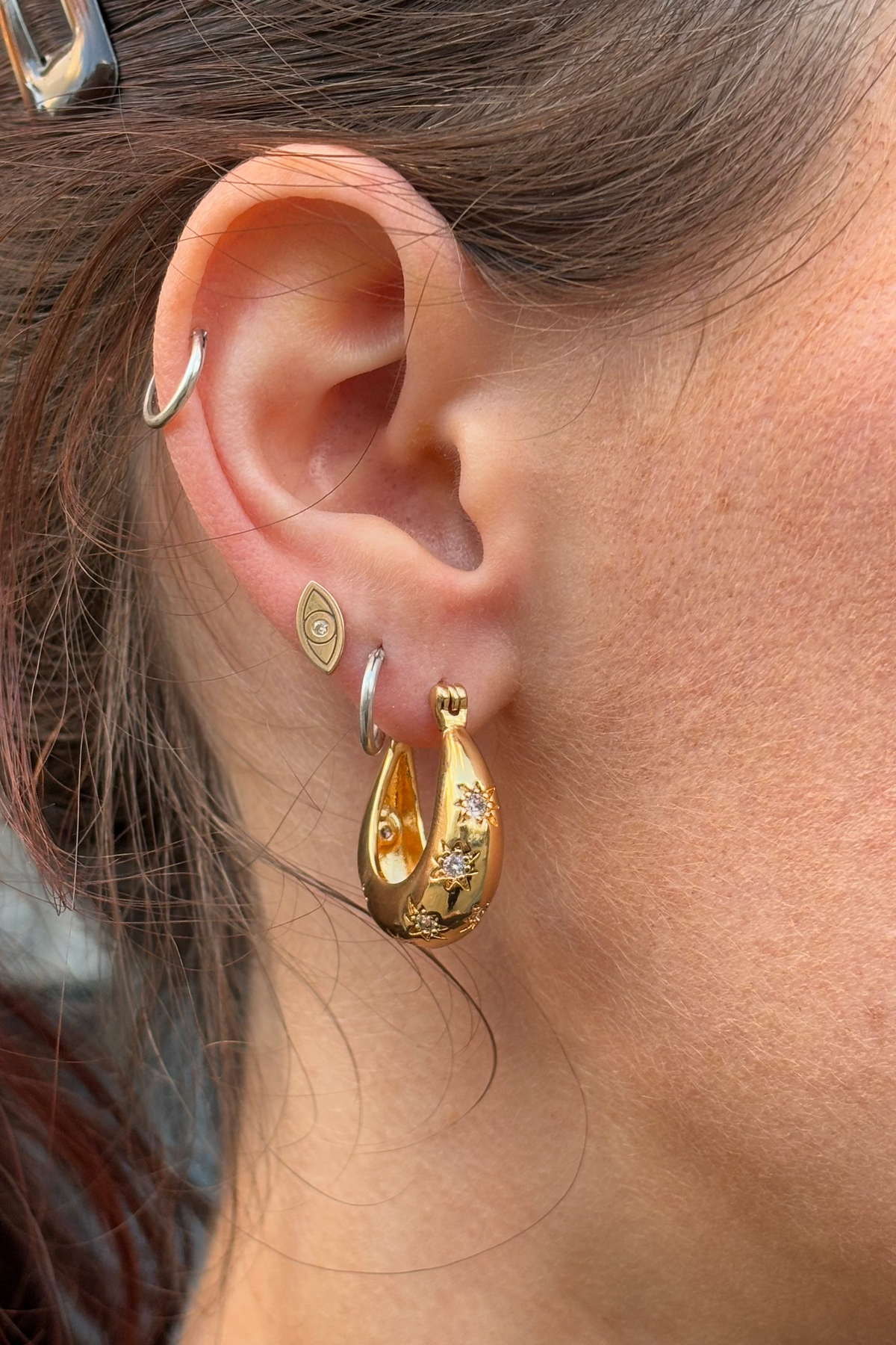 Ash London Cora Hoop Earrings - The Mercantile London