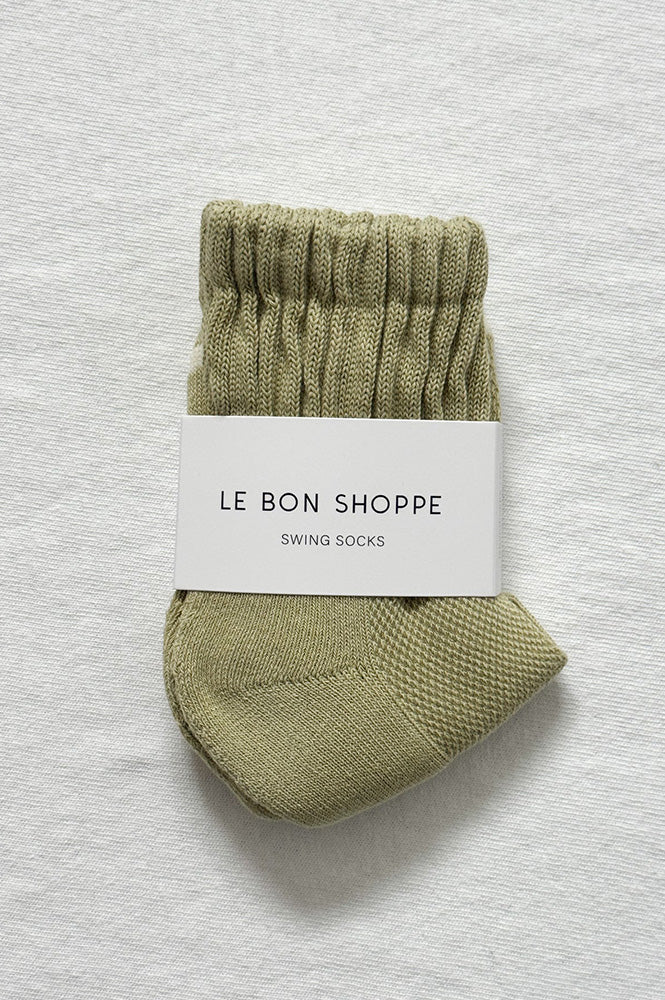Le Bon Shoppe Swing Sage Socks - The Mercantile London