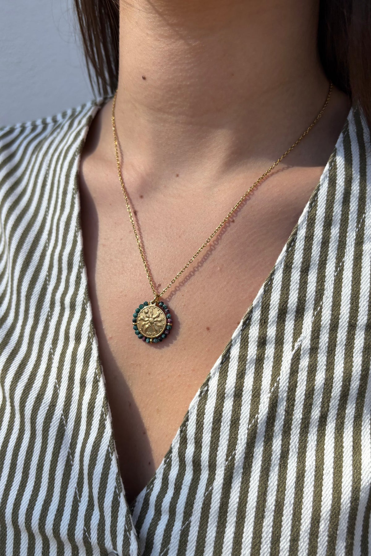 Belamar Primavera Ruby Necklace - The Mercantile London