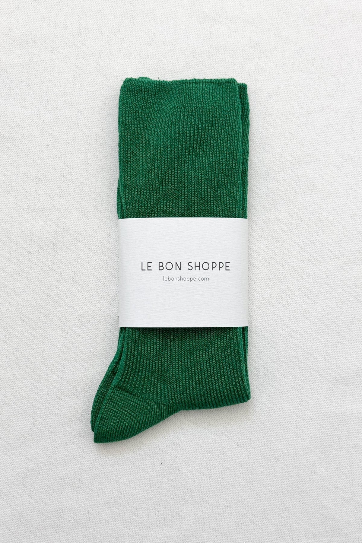 Le Bon Shoppe Deep Green Trouser Socks - The Mercantile London