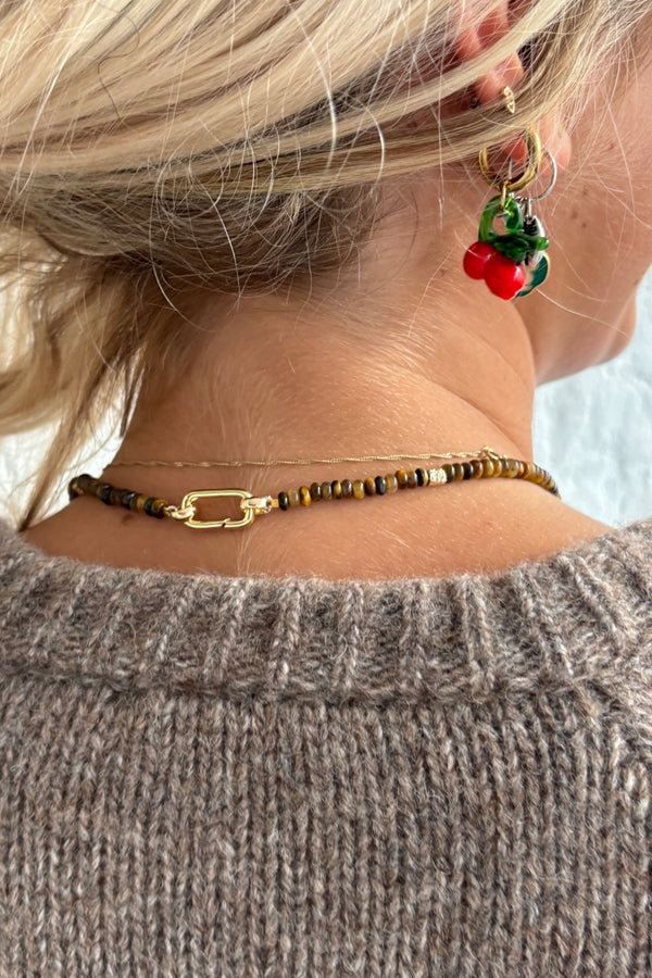 By Alona Indra Tigers Eye Necklace - The Mercantile London