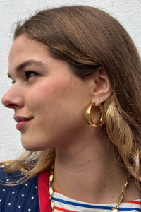 Amano 70's Vintage Hoops - The Mercantile London