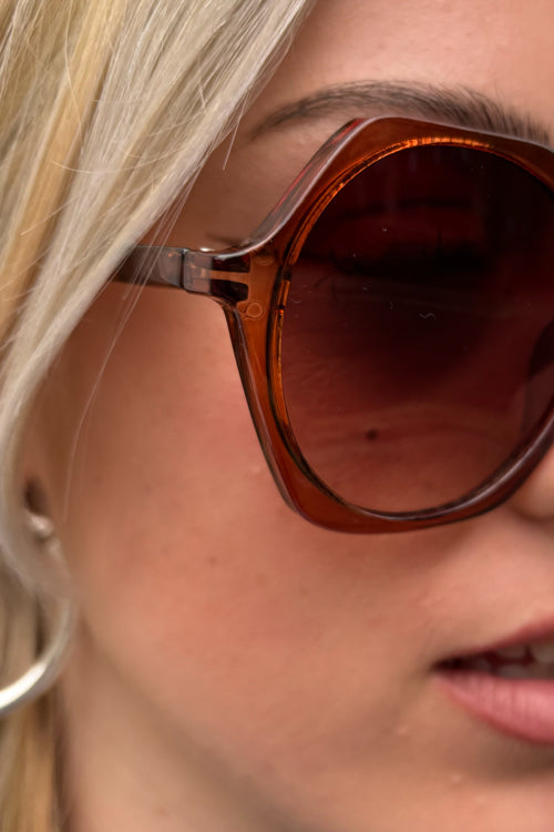 Edgy Brown Sunglasses - The Mercantile London