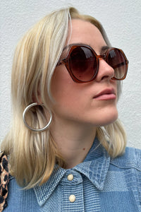 Edgy Brown Sunglasses - The Mercantile London