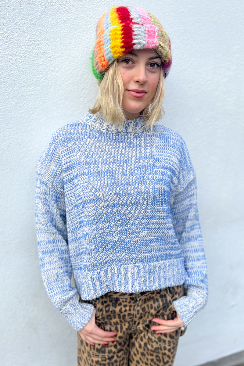 Object Soleima Palace Blue Jumper - The Mercantile London