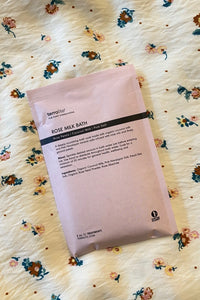 Organic Rose Milk Bath Soak - The Mercantile London