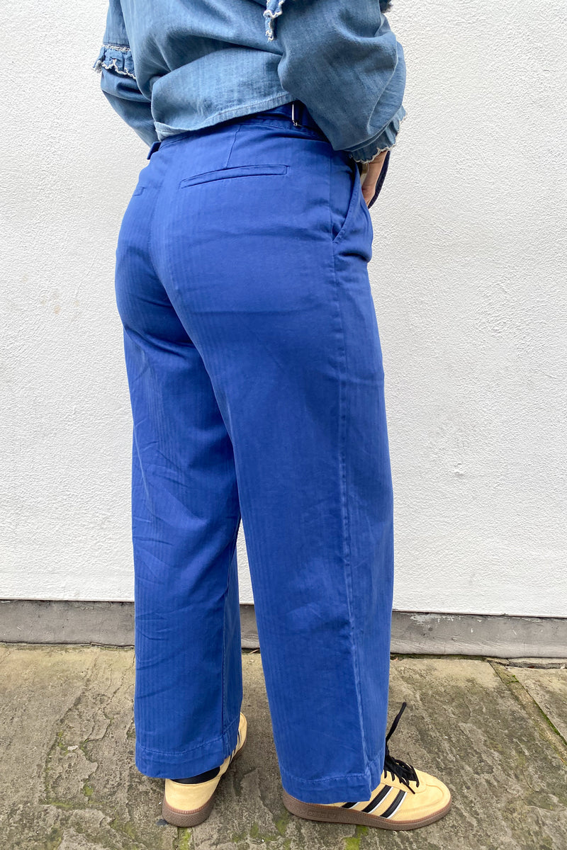 Seventy + Mochi Penelope Electric Blue Pants - The Mercantile London