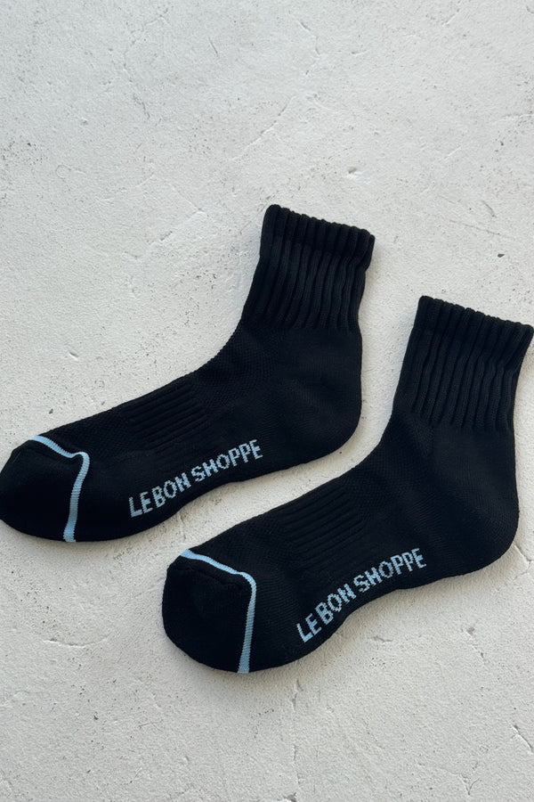 Le Bon Shoppe Swing Black Socks