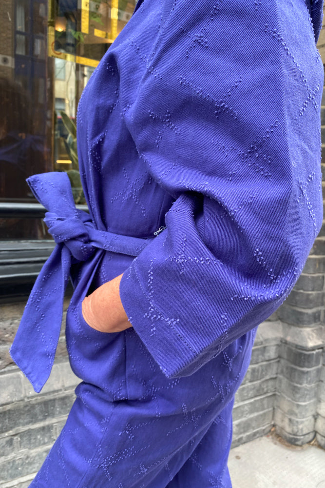 CKS Tess Blue Jumpsuit - The Mercantile London
