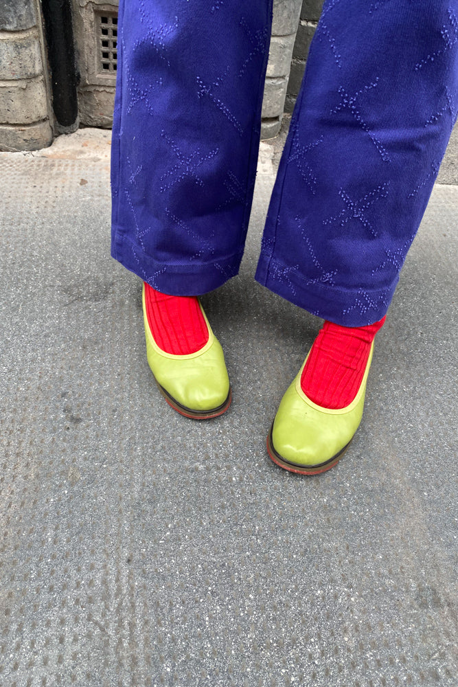 Le Bon Shoppe Her Classic Red Socks - The Mercantile London