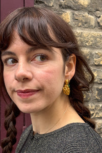 Shyla Malten Gold Earrings - The Mercantile London