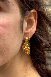 Shyla Malten Gold Earrings - The Mercantile London
