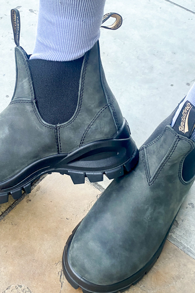 Blundstone Rustic Black Boots - The Mercantile London