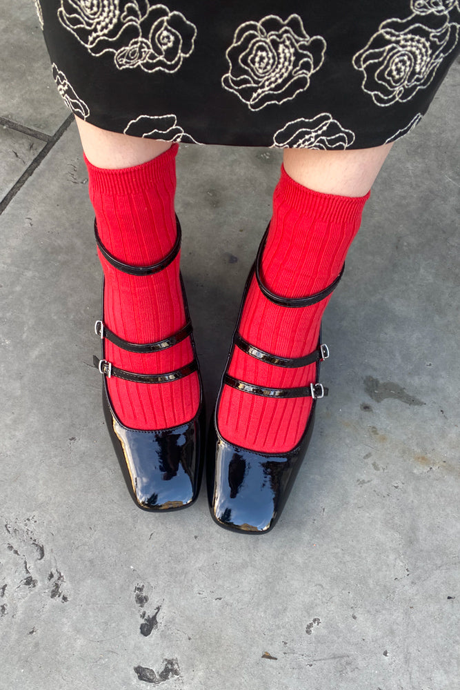 Berness Berta Black Patent Shoes - The Mercantile London