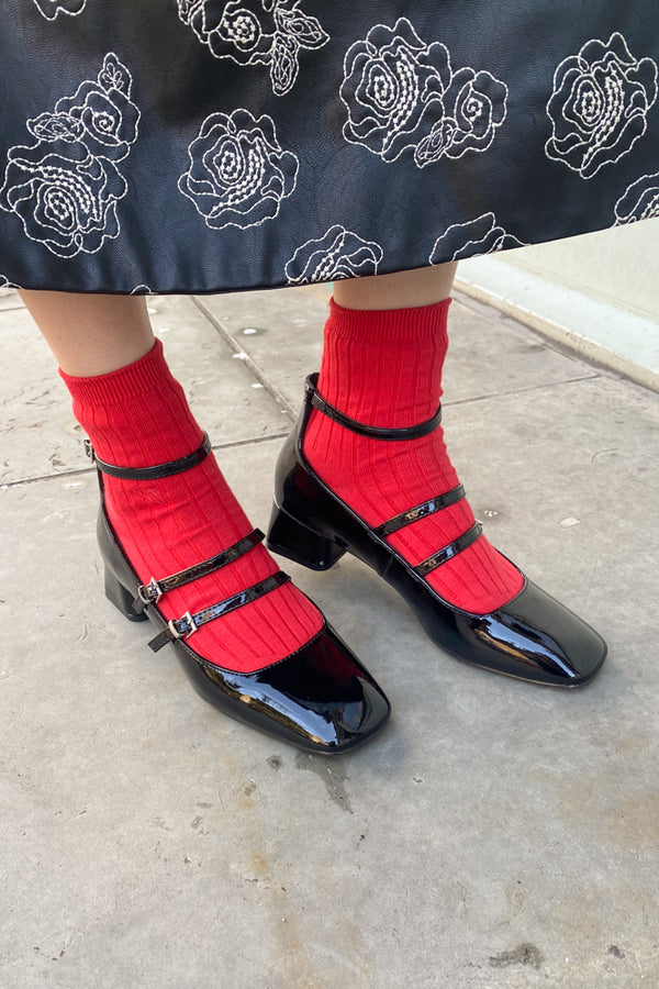 Berness Berta Black Patent Shoes - The Mercantile London