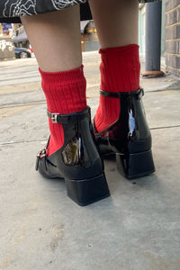 Berness Berta Black Patent Shoes - The Mercantile London