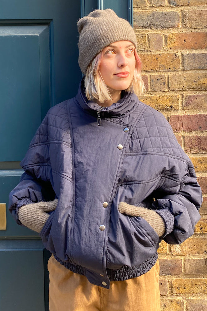 Samsoe & Samsoe Nor Major Brown Gloves - The Mercantile London